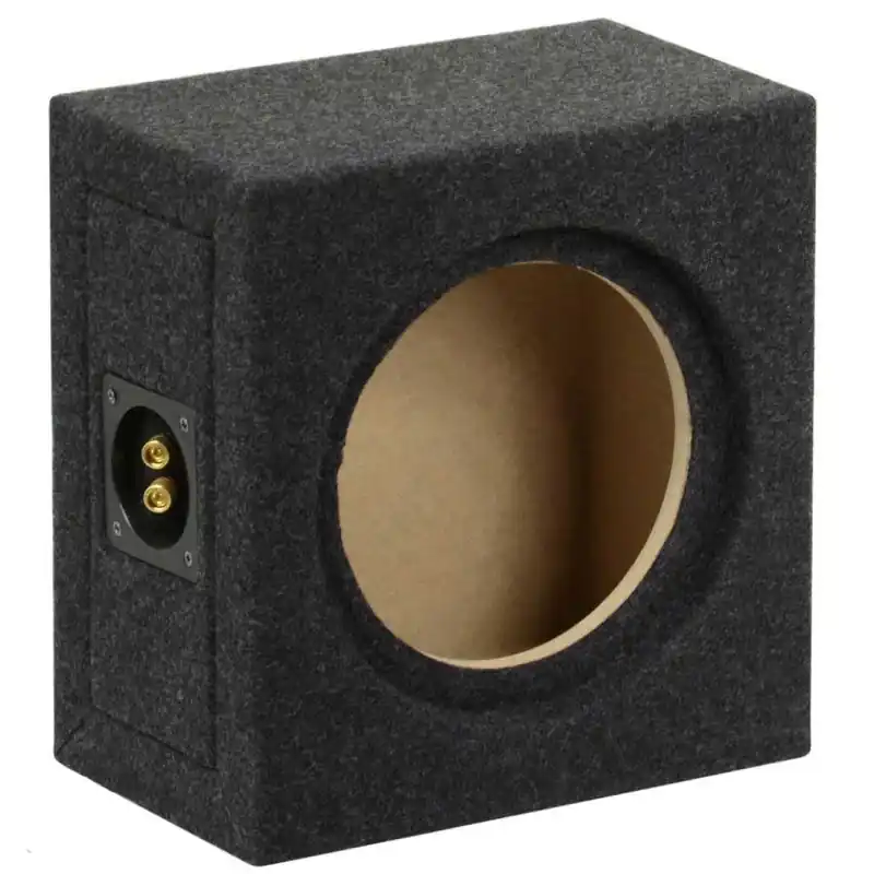 Outlet | 8" Subwoofer Baskasse Lukket Lige - 8 Liter (Passer bl.a. til VW T5)