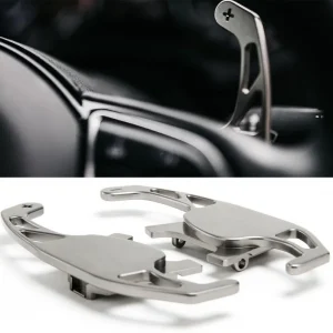 Audi A3 A4 A5 R8 Racingline DSG Paddleshift Titanium Silver - Premium kvalitet