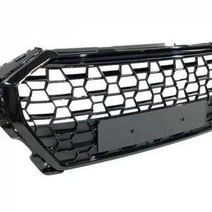 Audi Q3 F3 Frontgrill Emblemfri RS-Design Blanksort 18-22 | Rabat