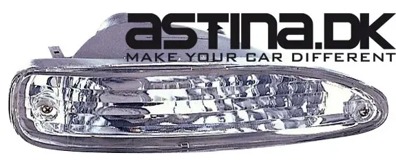 Spar ekstra | Nissan S13 Frontblink Krystal Krom