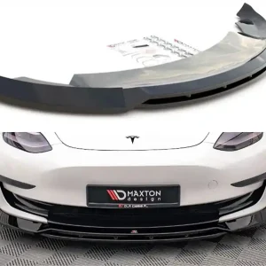 Tesla Model 3 Maxton Frontsplitter V3 17- Mat | Skynd dig