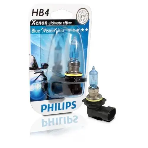 Meget populær - Philips BlueVision Xenon Effect HB4