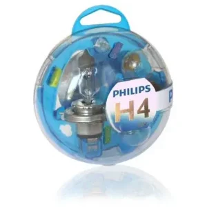 Ny vare - Philips H4 Boks Kit Reservepærer