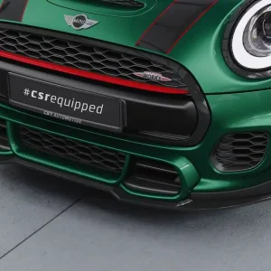 Bestil i dag - Mini F55, F56, F57 CSR Frontsplitter 18-21 - One, Cooper, Cooper S, JCW m. John Cooper Works Trim
