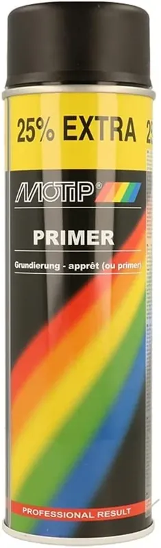 Netop tilføjet - Motip Primer / Grunder - Sort 500ml