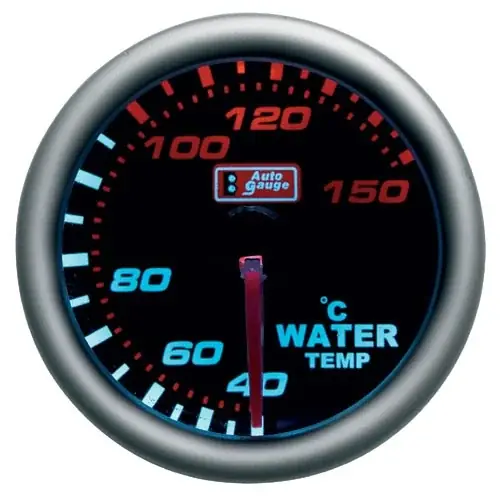Eftertragtet | Auto Gauge Smoke - Vandtemperaturmåler