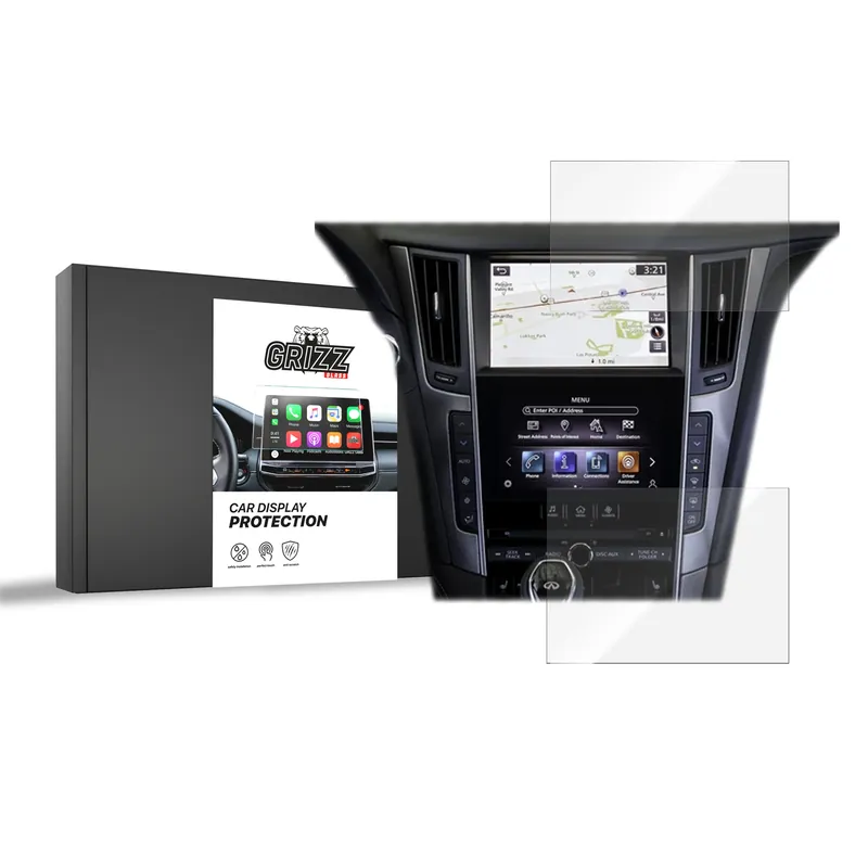 Netop ankommet | Infiniti Q50 2in1 GRIZZ Keramisk Skærmbeskyttelse 2014-2020 Blank
