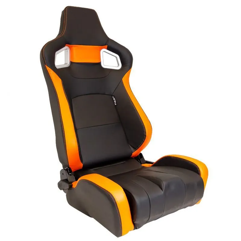 Anbefalet valg | Sportssæde RS6-2 PVC Sort/Orange