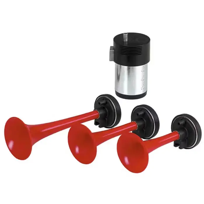 Kan bestilles | CARPOINT 12 volt 3-tonet kompressorhorn 117db
