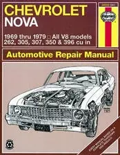 Haynes Reparations Håndbog, Chevrolet Nova 1969 til 1979 - Premium kvalitet