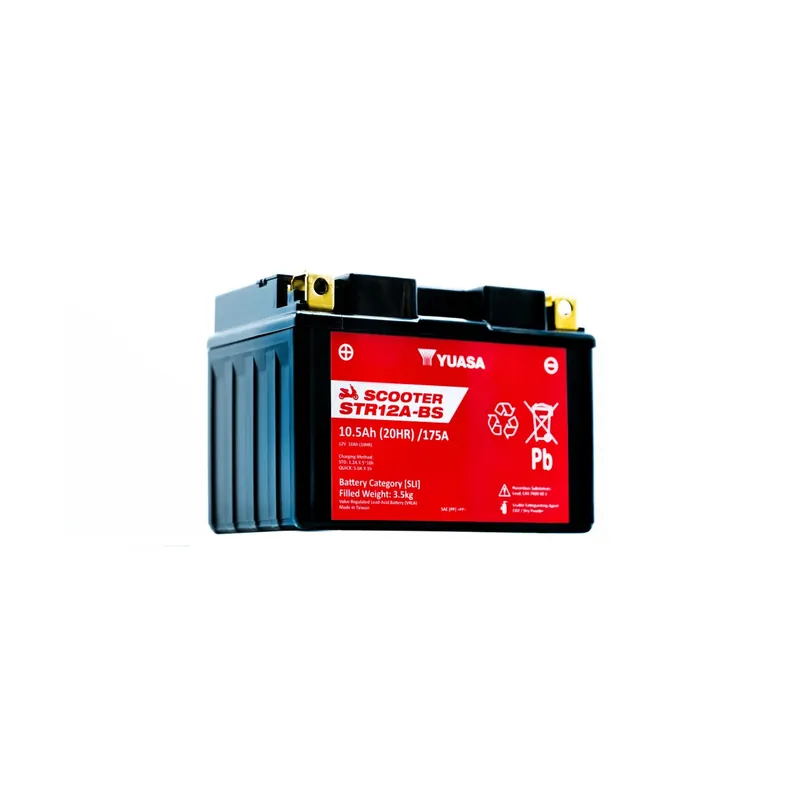 Yuasa - 12V 10.5Ah 175A Batteri - 103235 | Bestil i dag