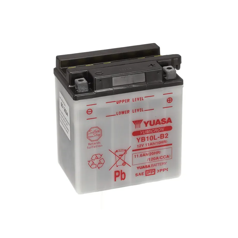 Bedst sælgende | Yuasa - 12V 11.6Ah 120A Batteri - 102056