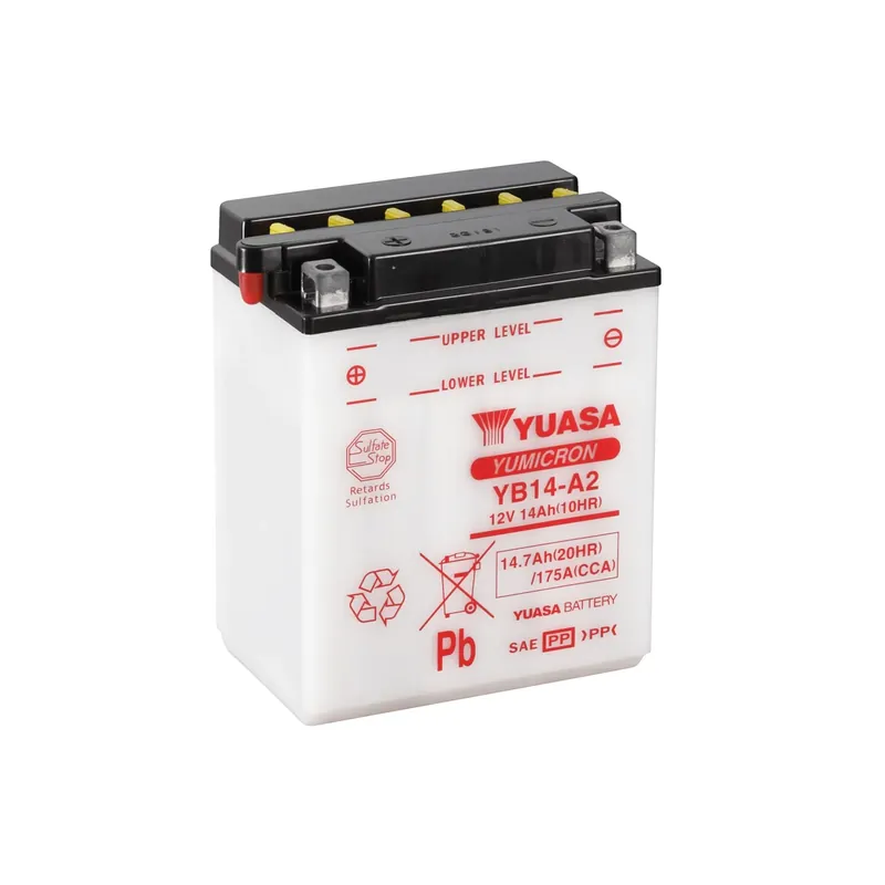 Skynd dig | Yuasa - 12V 14.7Ah 175A Batteri - 102074