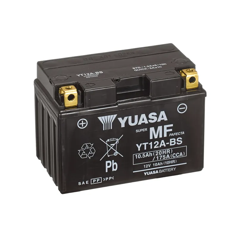 Bestil i dag | Yuasa - 12V 10.5Ah 175A Batteri - 102152