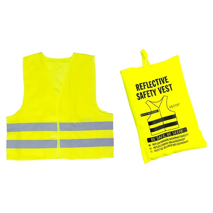 Kampagnetilbud | Allride SOS Support, Sikkerhedsvest gul, reflekterende,