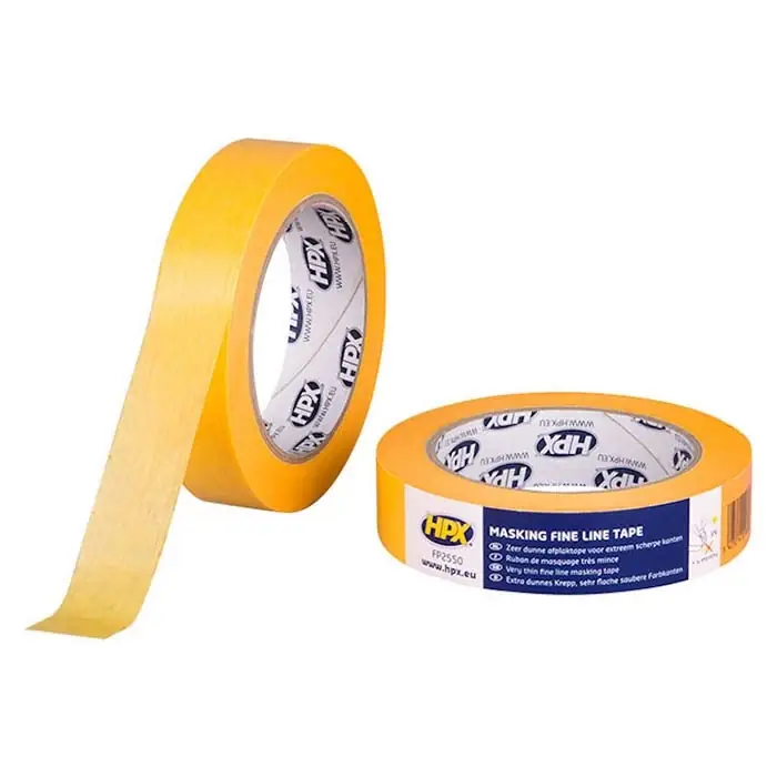 Særpris - HPX masking fine line tape orange 24mm x 50m