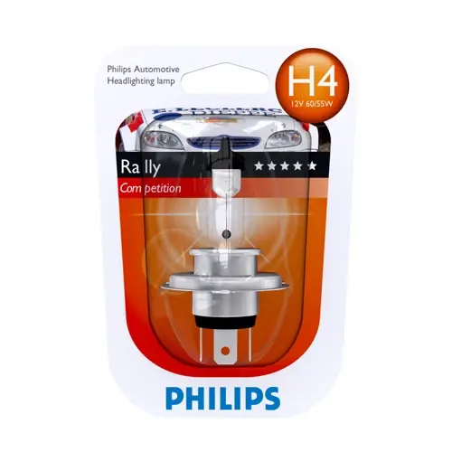 Køb direkte - Philips Rally H4 100/90W 12V - 1 stk.