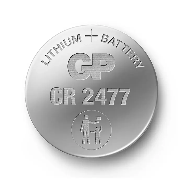 GP knapcelle, Lithium, CR2477, 1-pak | Gå ikke glip af tilbuddet