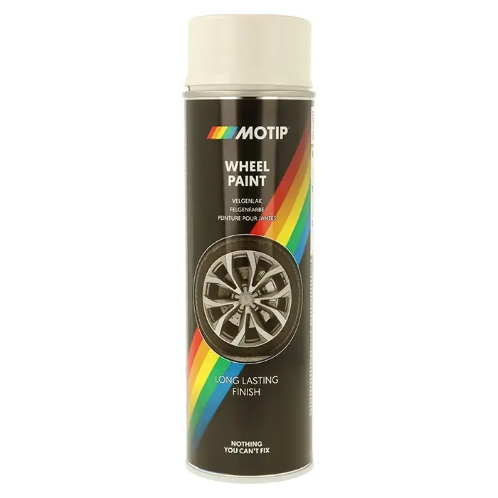 Favorit blandt kunder | Motip Universallak Fælgspray hvid 500ml.
