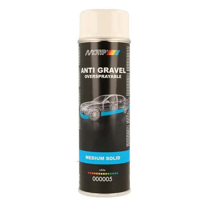 Kan købes nu - Motip hvid stenslagsbeskyttelse, spray 500 ml.