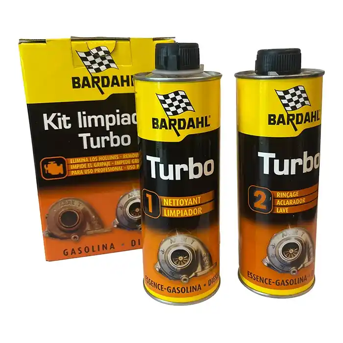 Bardahl Turbo Rensesæt til turboladere 2X500 Ml. | Hurtig forsendelse