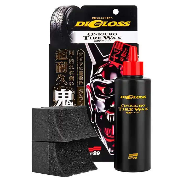 Direkte fra producenten - Soft99 Digloss Black Devil Tire Wax 200 ml
