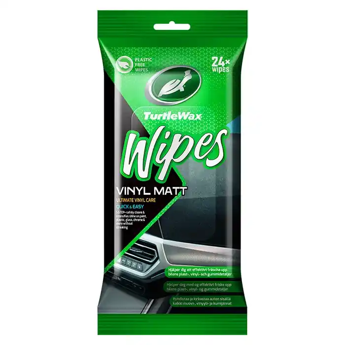 Populært valg | Turtle Vinyl Wipes Mat Flatpack 24 stk.