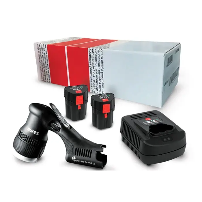 Nedsat pris | Rupes HLR75 Mini polisher iBrid m. batteripakke