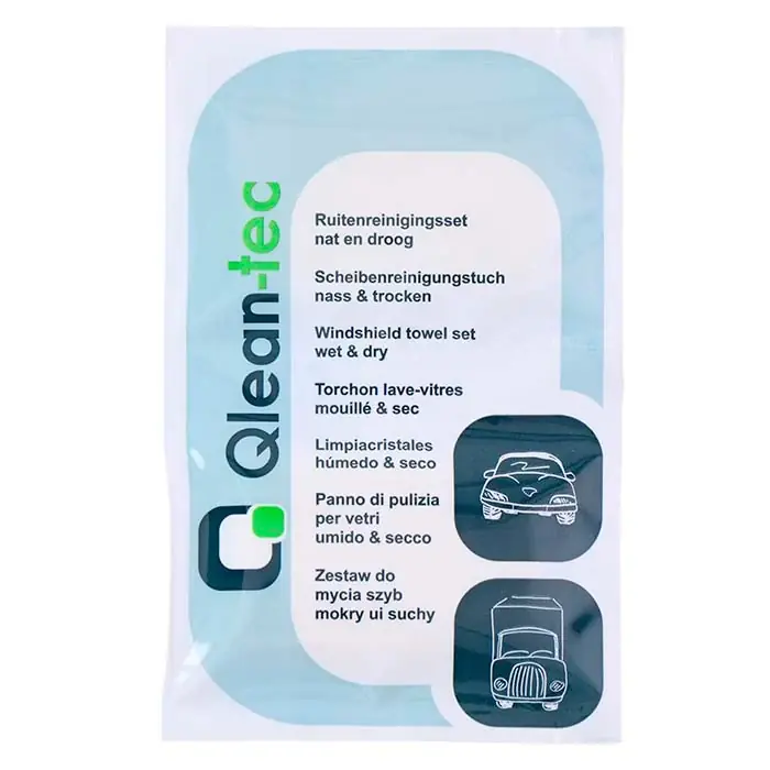 Premium kvalitet | Qlean-tec, Renseservietter, glasrens, 500 stk.