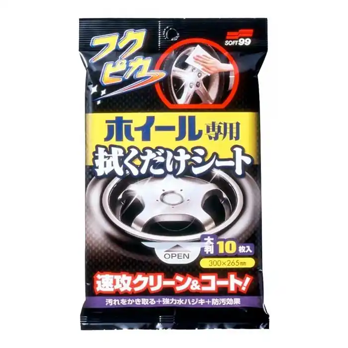 Rabat - Soft99 Wheel Cleaning Wipe 10 stk.