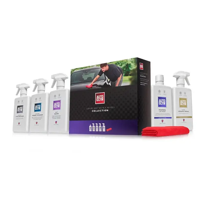 Autoglym Bodywork and Wheels Collection gavesæt | Meget populær