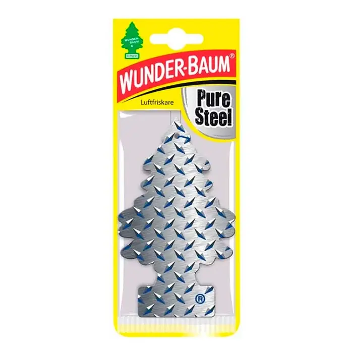 1 stk. Wunderbaum pure steel | Ny vare
