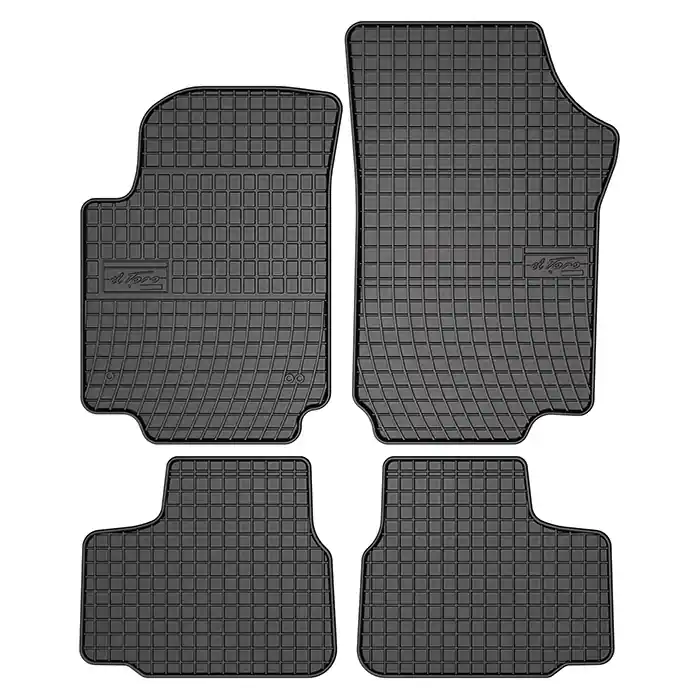 Spar ekstra - Gummimåtter Seat MII, Skoda Citogo, VW UP, 2011-2019