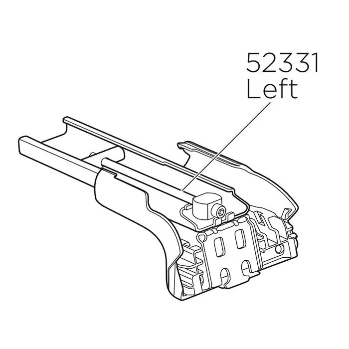 Thule fod venstre WingBar 959 edge | Køb nu