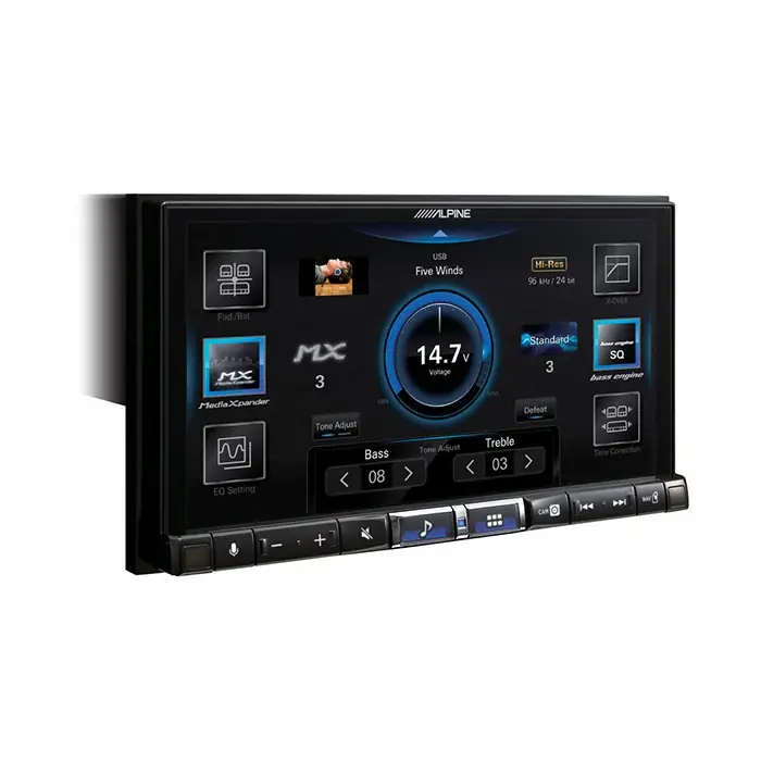 Kun i begrænset tid - Alpine ILX-705DM Trådløs Apple Carplay 2-DIN 7"
