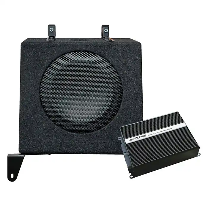 Alpine DSP & Subwoofer System Ford Transit Custom 7 | Eftertragtet