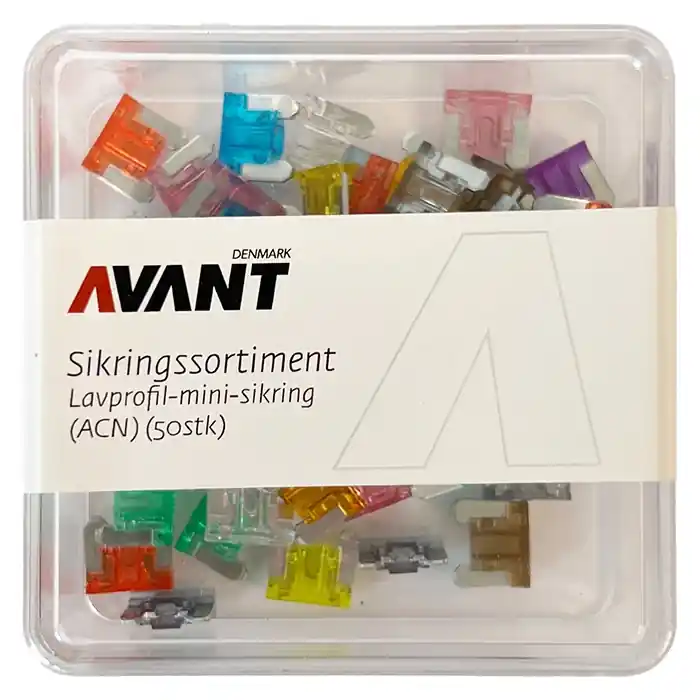 Sikringssortiment Lavprofil-mini-sikring (ACN) - Kundernes favoritter