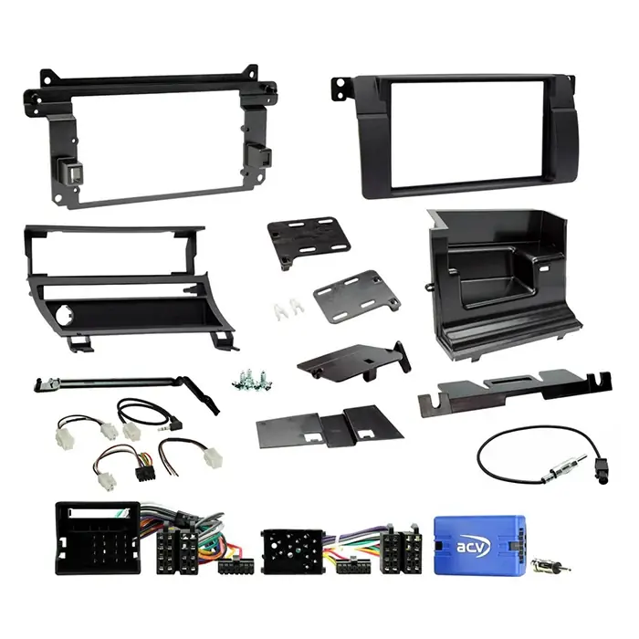 2-DIN Kit BMW E46 1998-2007 SWC/antenne | Kundernes valg
