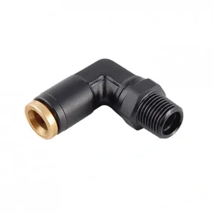 90° - 1/4" NPT pneumatisk kobling til 1/4" slange | Topkvalitet