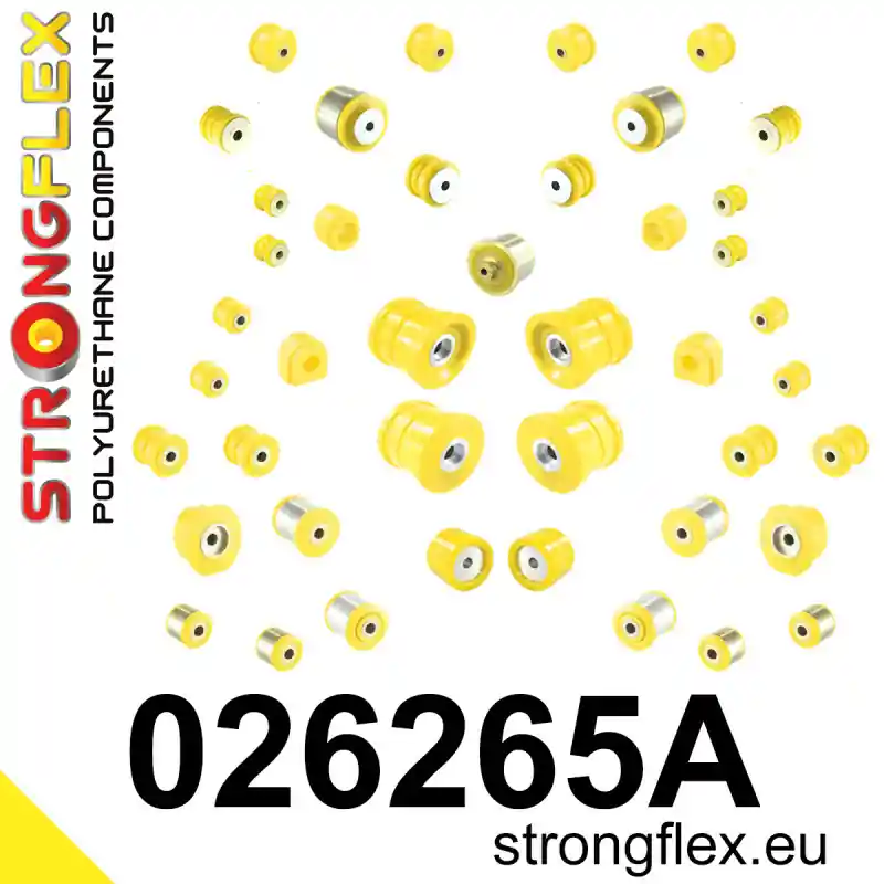 026265A FULL SUSPENSION POLYURETHANE BUSH KIT SPORT | Tilbuddet slutter snart
