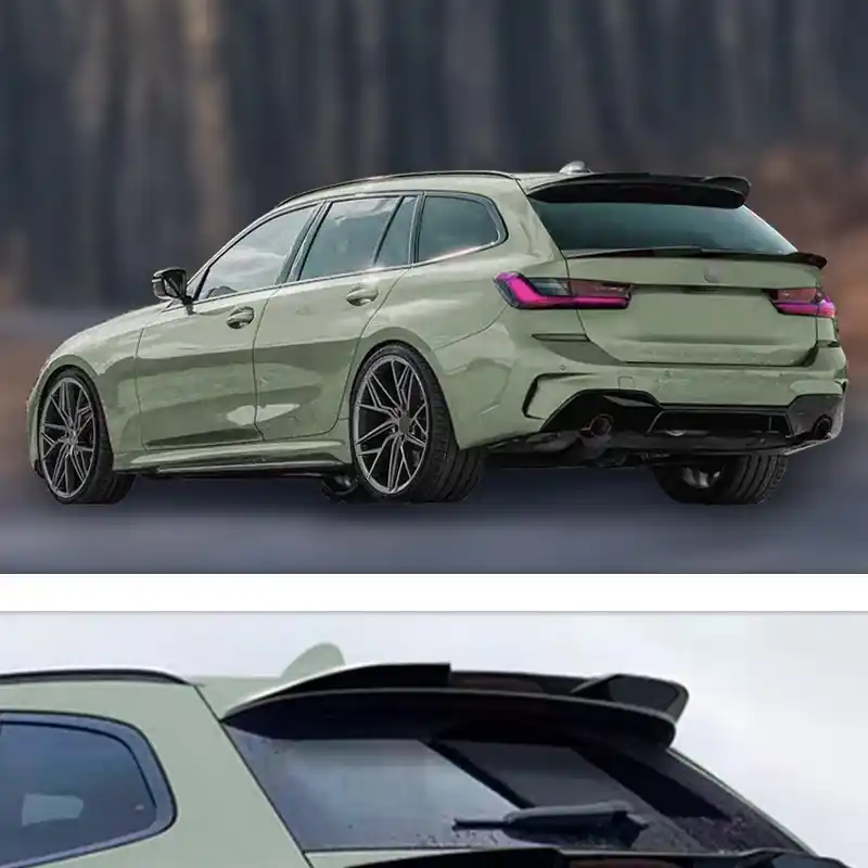 AutoStyle, Tagspoiler, Glans Sort, Passer til BMW 3-Series G21 Touring 2019-, ABS - Supergod pris