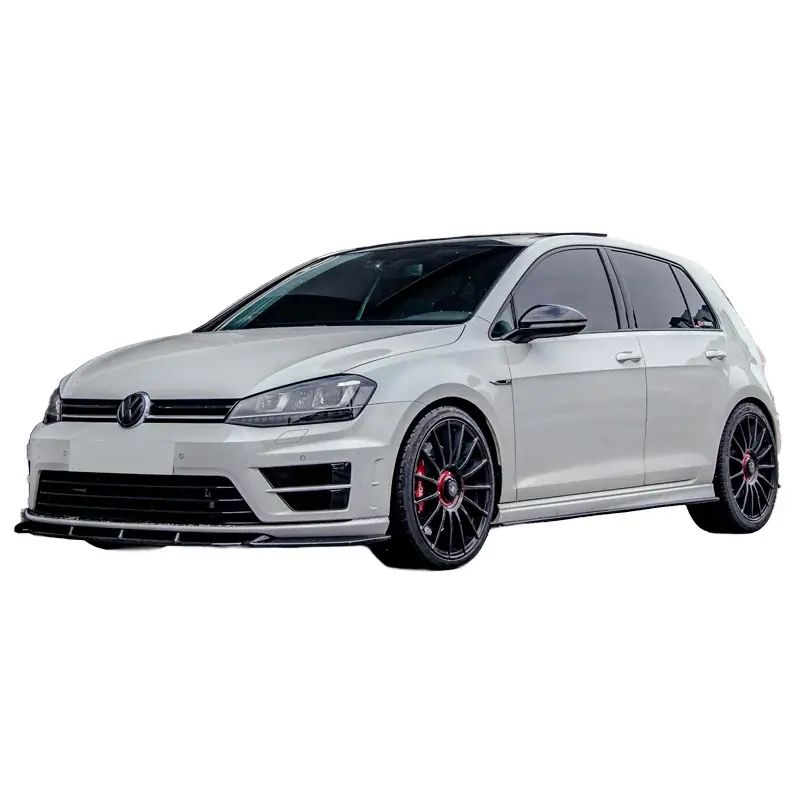 Bestseller | OneWay, Frontspoiler i glanssort, Passer til Volkswagen Golf VII HB/Variant R/R Line 2013-2016, Version 2