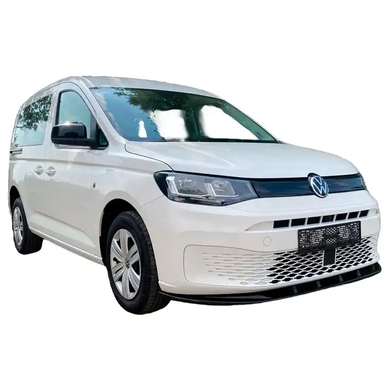 Så længe lager haves | OneWay, Frontspoiler, Glans sort, Passer til Volkswagen Caddy MK5 2020-, Version 2