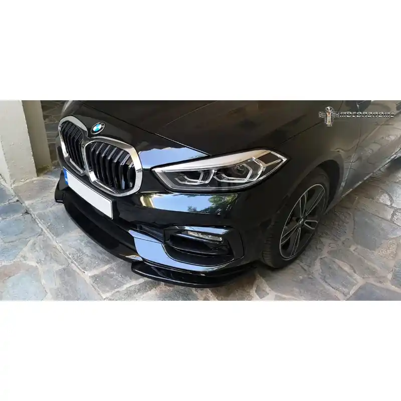 Direkte fra fabrikken - Motordrome, Front spoiler, passer til BMW 1-Serie F40 2019- excl. M (ABS)