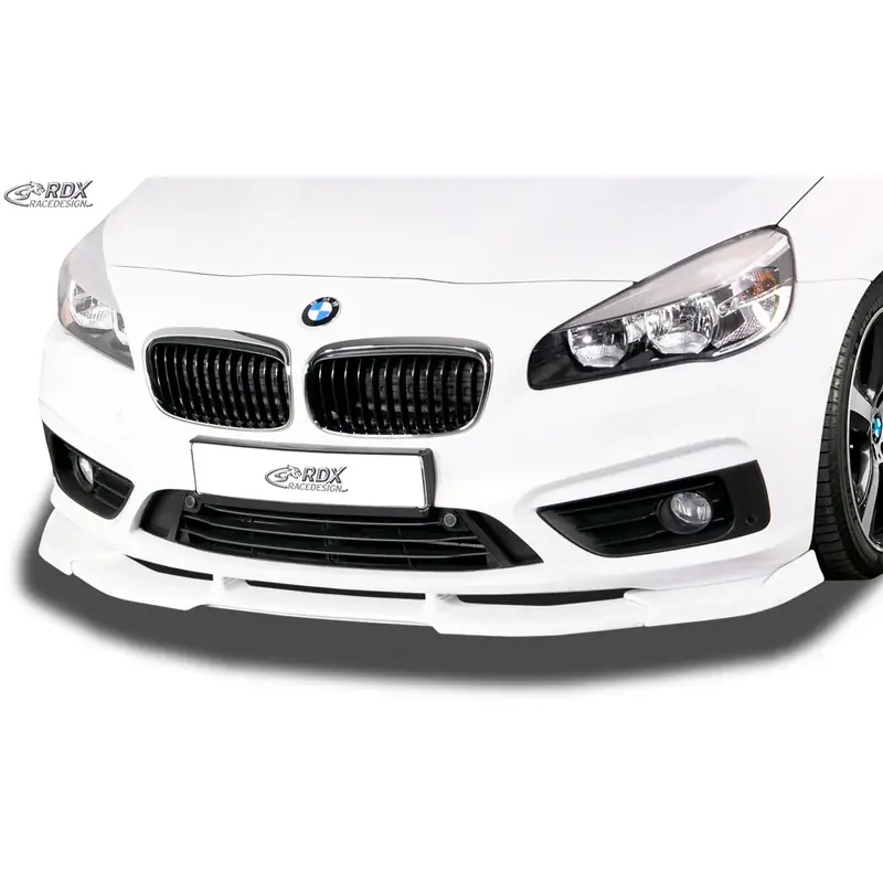 RDX Racedesign, Front spoiler Vario-X, passer til BMW 2-Series F45/F46 Active & Gran Tourer 2015-2018 (PU) | Outlet