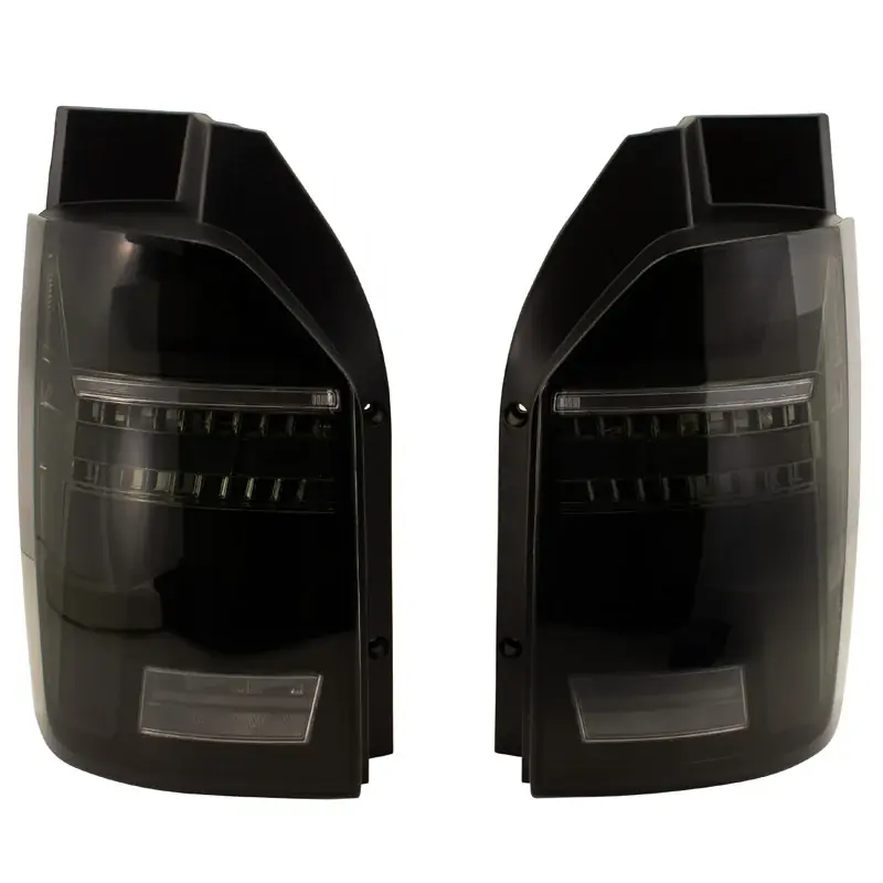 AutoStyle, LED baglygter, passer til Volkswagen Transporter T6 2015-2020 (with hatch) - Black - incl. Dynamic Running Light - Fordelagtig pris