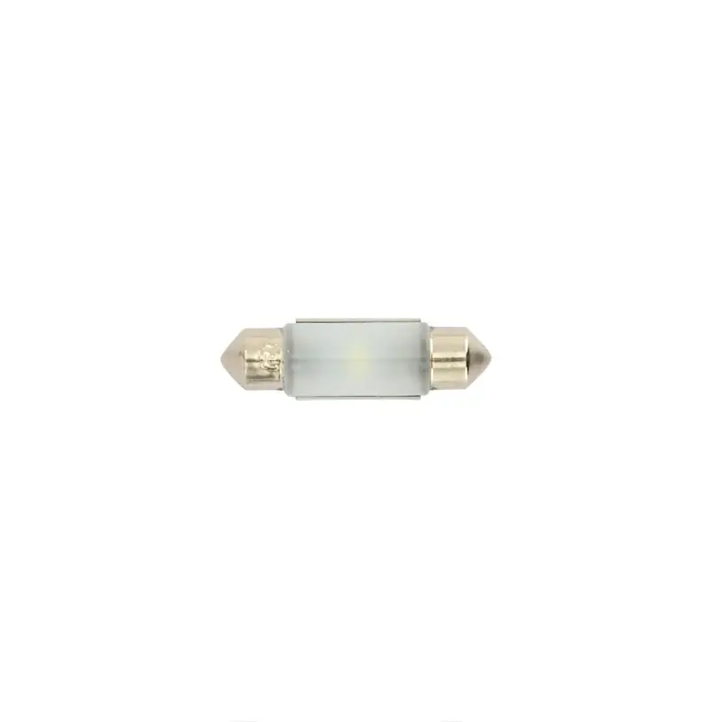 AutoStyle, 3D SuperLED Pære 12V/1W Hvid 10x36mm - 8000K | Kundernes valg