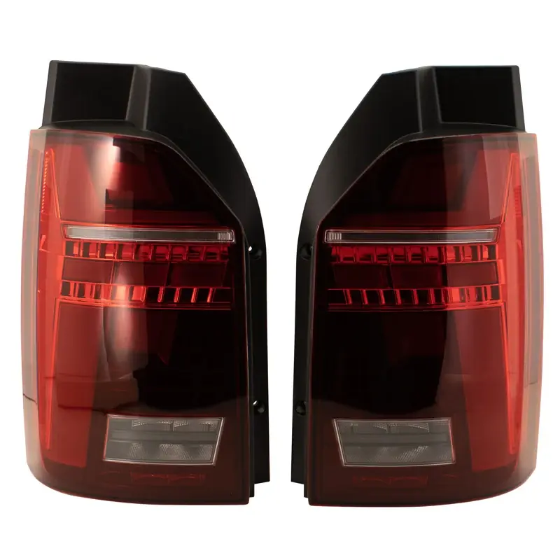 AutoStyle, LED baglygter, passer til Volkswagen Transporter T6 2015-2020 (with hatch) - Red/Smoke - incl. Dynamic Running Light | Bestseller