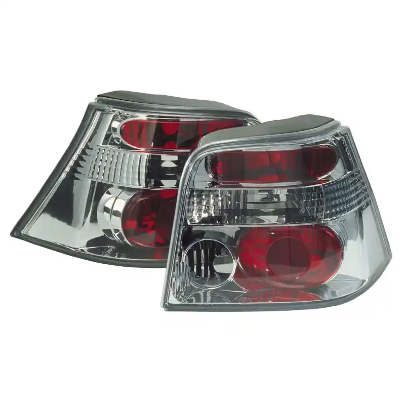 Anbefalet valg - Baglygter, passer til Volkswagen Golf IV 1998-2003 excl. Variant - Chrome