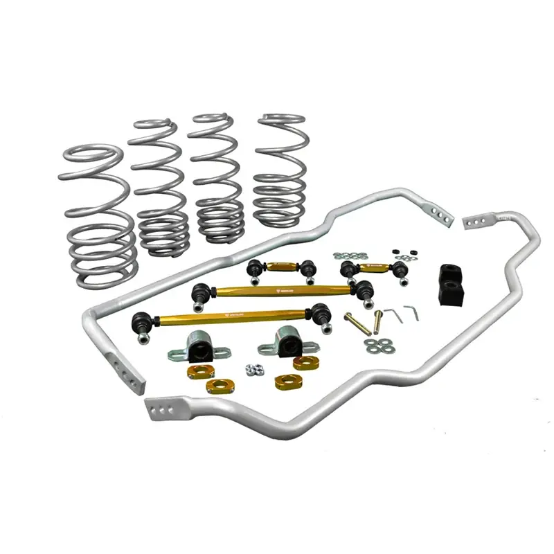 Whiteline, Grip Series 1 Stabiliser Bar and Lowering Spring Vehicle Kit, passer til Volkswagen Golf VI 5K1/VI Cabrio 517 2.0 GTi 2009- | Ekspreslevering